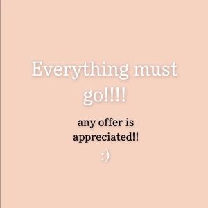 ACCEPTING MOST OFFERS!